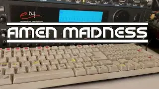 Amen Madness on Emu E64 Sampler and Polyend Tracker as sequencer