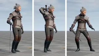 MetaHuman Witcher - Vicon Body and Sword Test