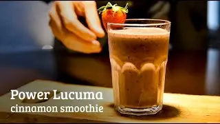 Power Lucuma cinnamon smoothie - Lúcuma powder