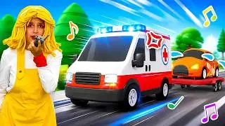 Песенка про Скорую Помощь! Мультики про машинки для малышей и детские песенки МимиЛэнд