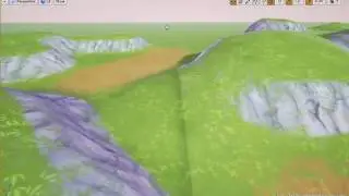 Unreal dynamic terrain shader