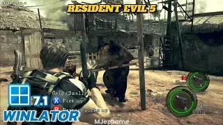 Winlator - Gameplay Resident Evil 5 | Original - Windows