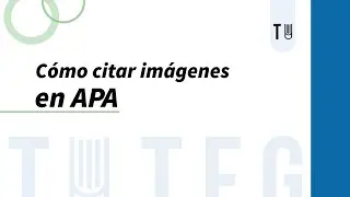 Cómo citar imágenes en APA
