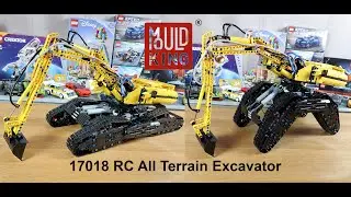 Mould King 17018 RC All Terrain Excavator / Speedbuild #mouldking #allterrain #excavator