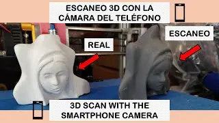 Escaneo para impresión 3D con la cámara del teléfono