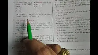 Class -11 Chapter 6 Getting started with Python Part-1 Introduction, some pluses,minuses and working
