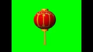 A Chinese Lantern [Green Screen]