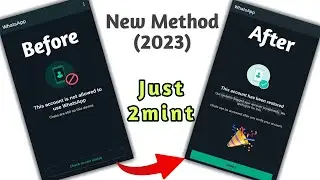 This Account is not allowed to use Whatsapp | How to fix This account cannot use Whatsapp problem