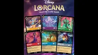 Disney Lorcana Box Opening! Taken From My Weekend Live Stream! I Am Loving What Lorcana Is Bringing!