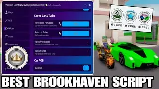 Brookhaven Script Phantom Client Hub Unlock Premium Gamepass | ROBLOX SCRIPT