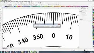 Corel Draw x8 - Escala Parte 2 (régua em grau)
