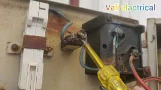 Kumar submersible motor starter problem in Telugu #vali elactrical telugu teach