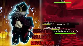 Project Slayers DEFEATING Hell Mode Mugen Train!