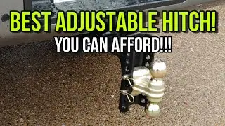 An AFFORDABLE Adjustable Hitch from CURT!