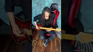 Badass Riffs from Luis Garcia Perez using my Metalcore Drum Track 199 BPM 🎸🥁🔥