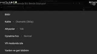 Asreaper Kendi Sunucusunda BILI BENDE SÖYLÜYOR