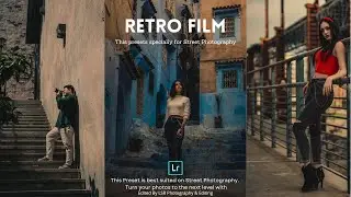 Retro Filmy Preset - Street Photography | Free Lightroom Presets XMP & DNG | Lightroom Tutorial