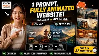 I Built an Entire Animated Website with ONE Prompt (Claude Fable 5 vs GPT-5.6)