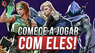 5 MELHORES AGENTES PARA INICIANTES NO VALORANT (TOP 5 AGENTES PARA SUBIR DE RANK)