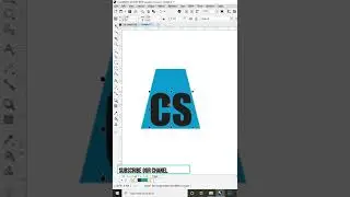 Convert words and shapes into 3d in corel draw