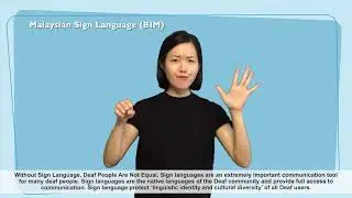 FAQ in BIM : Why is sign language important?