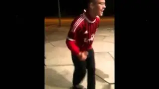 WHITEBOY ROCKIN THE CWALK WITH SLIPPERS