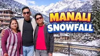 Ultimate Manali Heavy Snowfall 2026 🇮🇳 | Budget Trip, Sissu, Rohtang Pass, Solang Valley - Episode 1