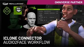 Multilingual Facial & Lip-sync Animation from Voice with Reallusion iClone and Omniverse Audio2Face