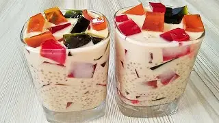 কলিজা ঠান্ডা করা সাবুদানার ডেজার্ট | Ramadan Iftar Drink | Sabudana Dessert | Easy Sabudana Drink
