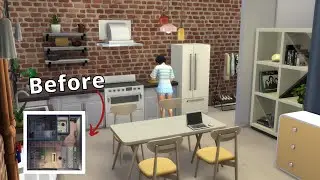 Apartment renovation | The sims 4 speed build