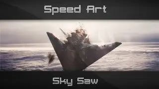 Speed Art | Sky Saw | HierarchyGFX