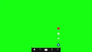 tiktok app video banner green screen  free