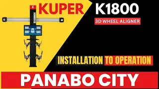 Successful Installation of Kuper K1800 3D Wheel Aligner at Panabo City