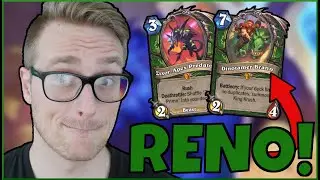 RENO HUNTER is UNSTOPPABLE (EZ Wins) | Ashes of Outland | Wild Hearthstone