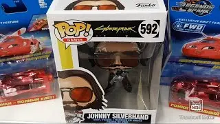 Funko POP! Cyberpunk 2077 Johnny Silverhand Фанко Поп Киберпанк 2077 Джонни Сильверхенд 😂 