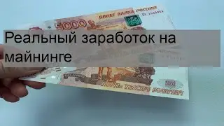 Реальный заработок на майнинге