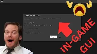Roblox Fake Account Deleted Prank Against Friends!