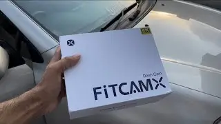 Fitcamx Car dashcam Unboxing | first time unboxing in Pakistan | fitcamx 4k dashcam #toyota #lexus
