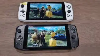 Aya Neo 4800u vs 4500U Final Fantasy 15 bench high