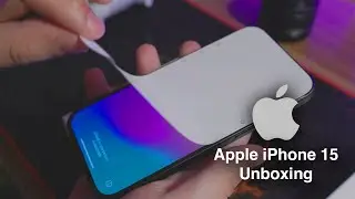 Apple iPhone 15 128GB, Black - Unboxing