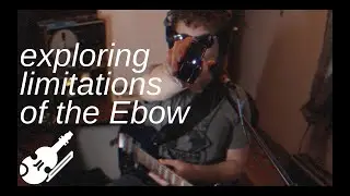 How to use an Ebow (hint: it's an electric bow for guitar) ||| MADE ON TAPE