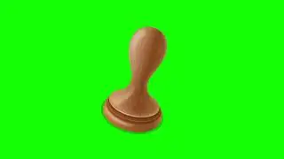 Stamp green screen effect 