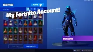 My Fortnite Account Showcase! (Use code K1tty)