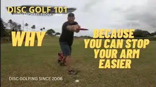 FOREHAND SNAP IS EASIER THAN BACKHAND SNAP  // DISC GOLF 101
