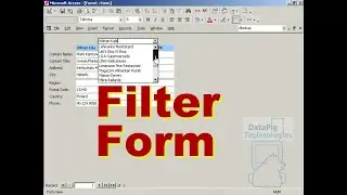 Filter Access Form to Show One or All Records ~ DataPig