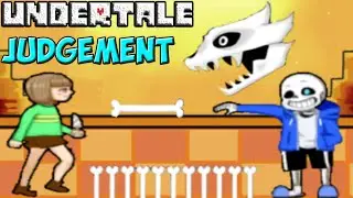 Undertale - Judgement | Sans и Chara в 2D битве