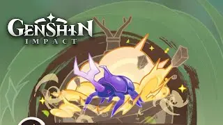 Arataki Blazing Armor Beetle Battle Boot Camp Day 2 (Genshin Impact)