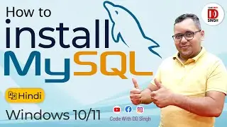 How to Install MySQL 8.0.35 Server & Workbench on Windows 10/11 [2024] | Install MySQL 8.0.35 