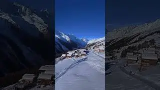 Explore the world with Jp | Snow fall in Switzerland #viralshorts #shorts #short  #switzerland #snow