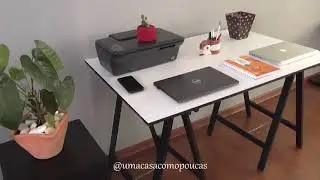 Como fazer mesa de cavalete